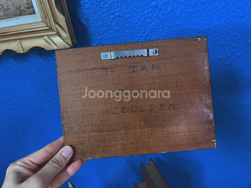 (영국) 빈티지 올드카 원목 벽걸이 장식--8