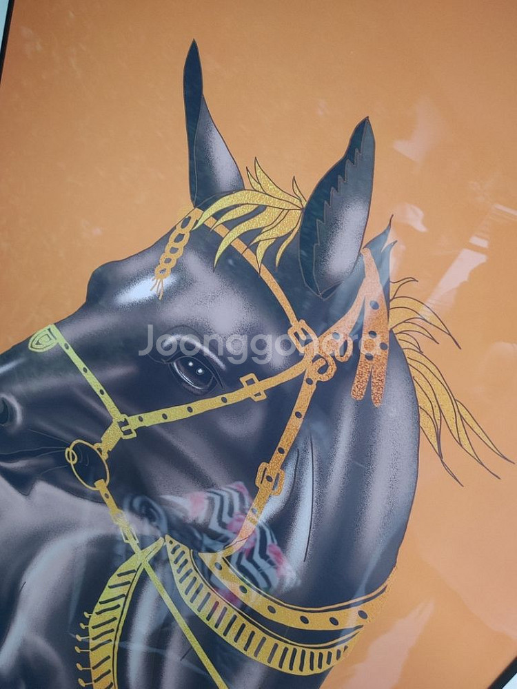 명마 명품 말그림 풍수지리 기운 대형 액자 일러스트--4