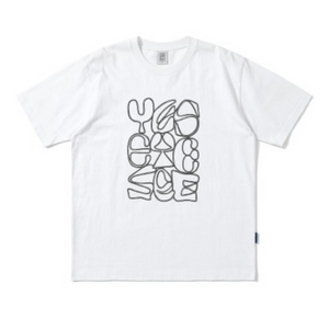 예스아이씨 SKW logo Tee White 반팔티셔츠