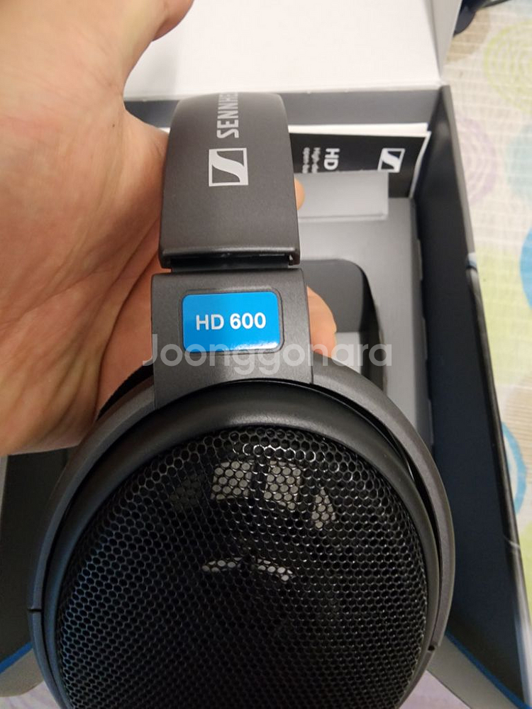 젠하이저 hd600 헤드폰--1