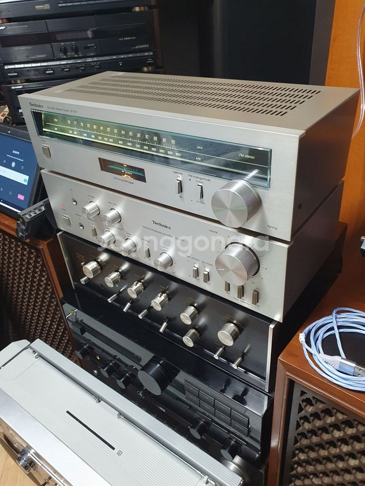 테크닉스ST-S11튜너 SU-V11프리메인앰프--8