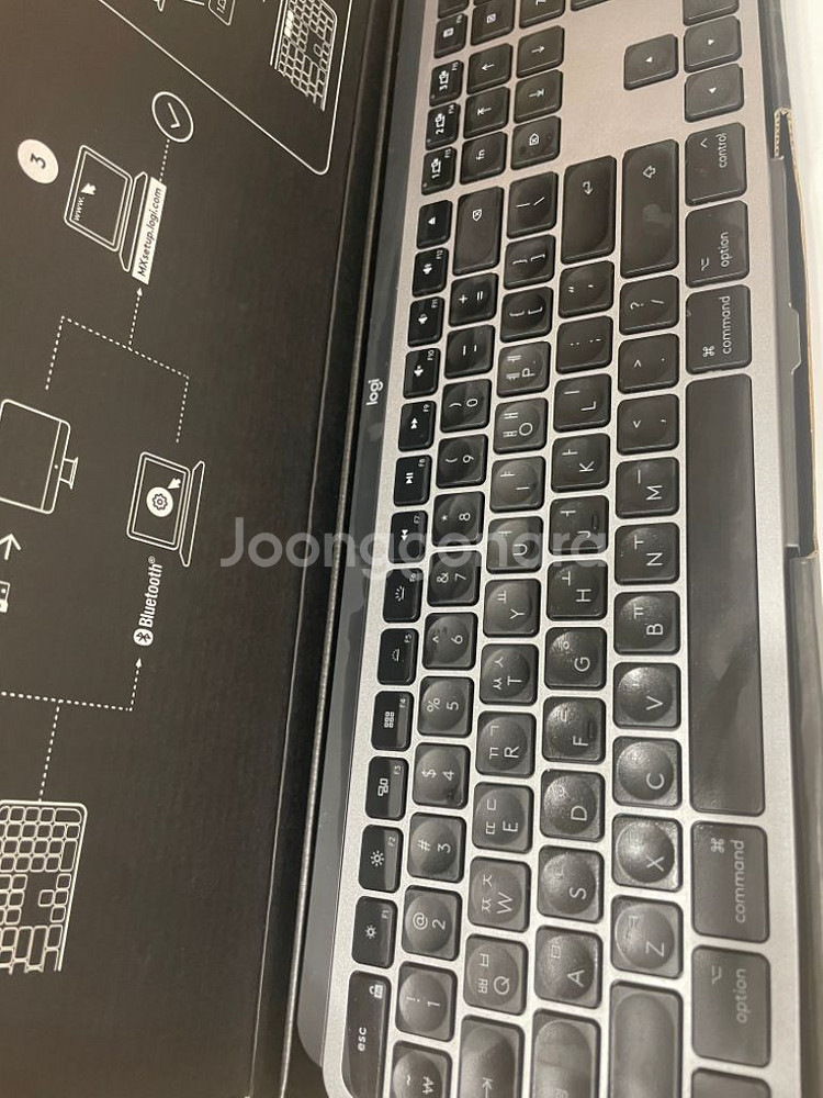 로지텍 MX KEYS for Mac 블루투스 키보드--1