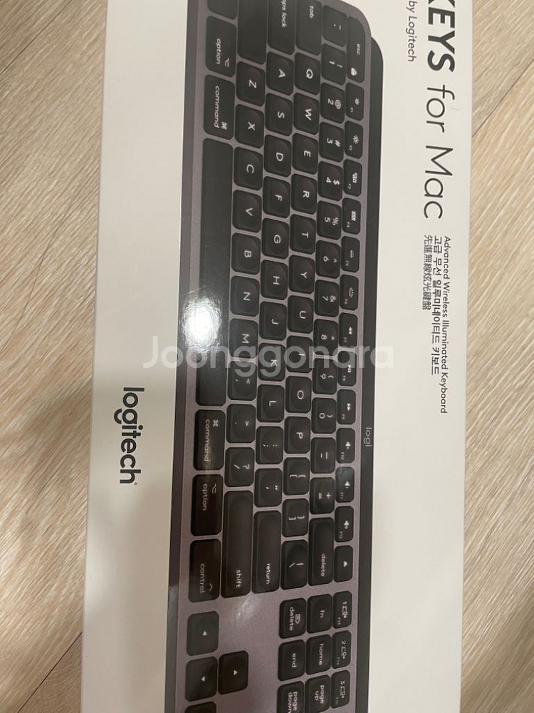 로지텍 MX KEYS for Mac 블루투스 키보드--3