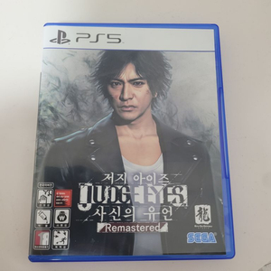 PS5 플스5 저지아이즈 사신의 유언 팝니다.