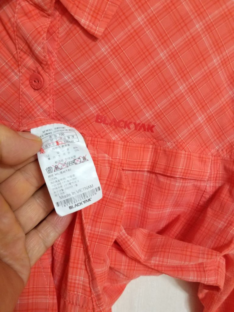 여성 블랙야크 봄.여름 쿨 등산셔츠(사방스판100) 이미지