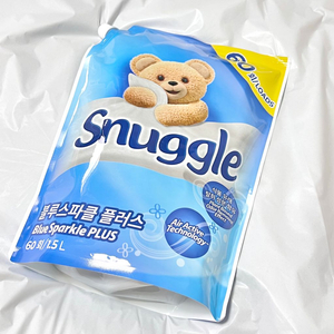 (스너글 블루 스파클 플러스 섬유유연제 1.5l