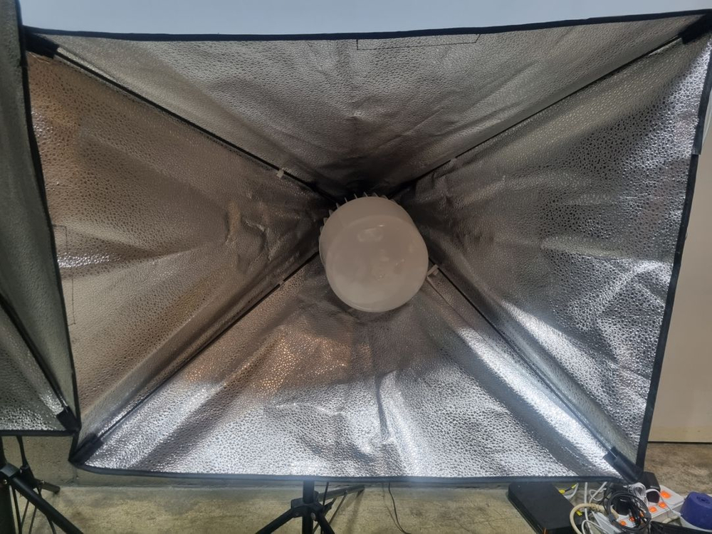 스튜디오 촬영 조명 LED 80W 2개--6