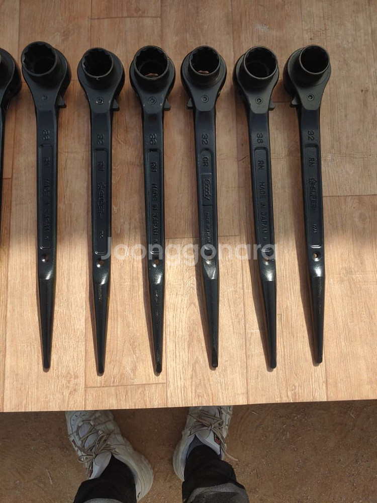 깔깔이 라쳇렌치 화물차깔깔이 견삭기 아시바--1