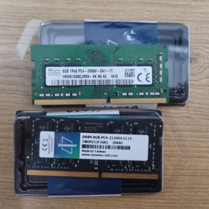 노트북용 DDR4 8GB 2장