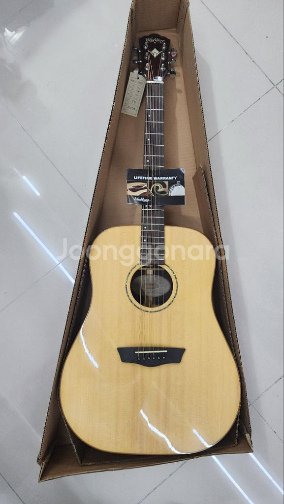 (새 악기)워시본 올솔리드 어쿠스틱 기타 WD250SW--0