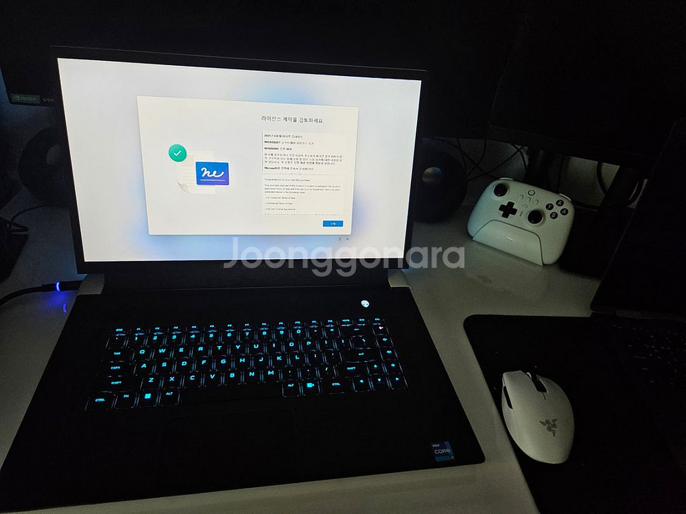 에일리언웨어X17 R2 3070TI (보험O)--1