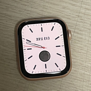 애플워치 4세대 44mm 로즈골드