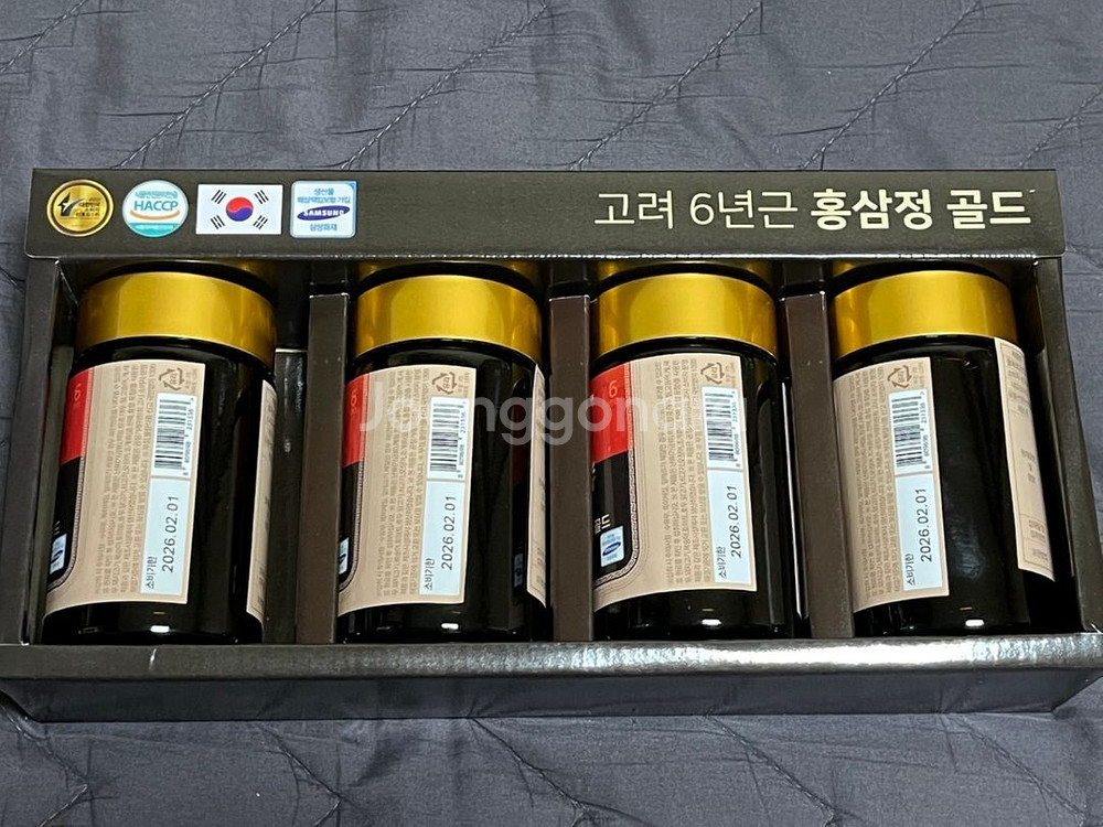 6년근 떠먹는 고려홍삼정 골드 단순개봉--1