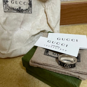 구찌 더블 G 반지 남녀공용 GUCCI