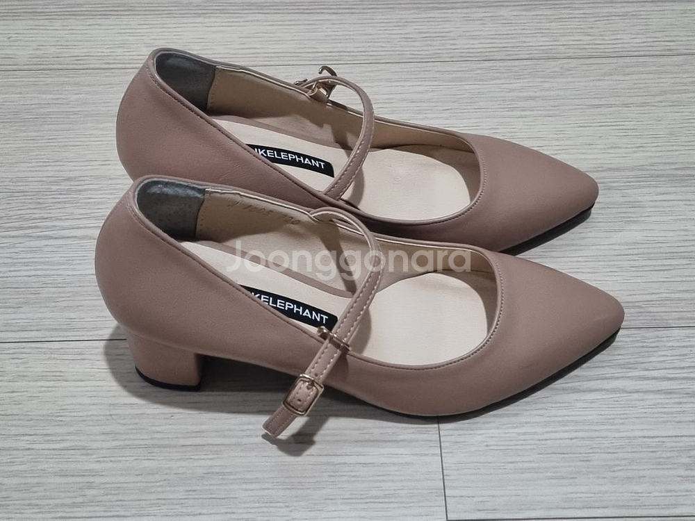분홍코끼리 독보적 메리제인힐(5cm) 핑크 220 구두--1