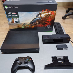 xbox one x 1tb + 키넥트 + 기타 악세사리