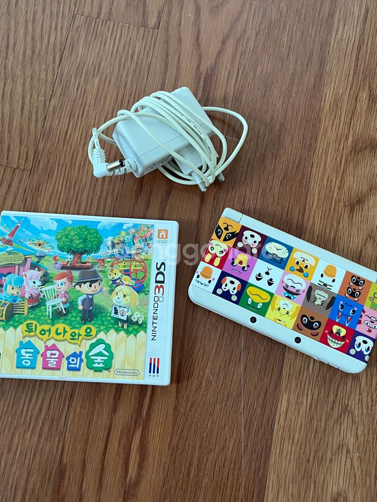 닌텐도 뉴 3DS 동숲에디션 + 튀동숲 칩--0