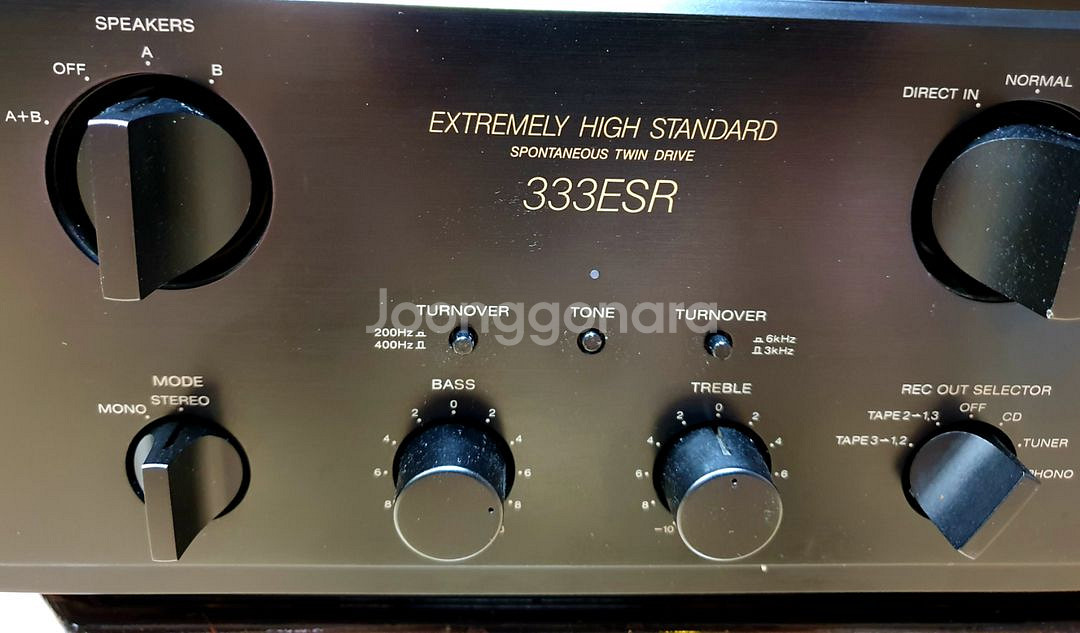 SONY 333 ESR 인티엠프--1