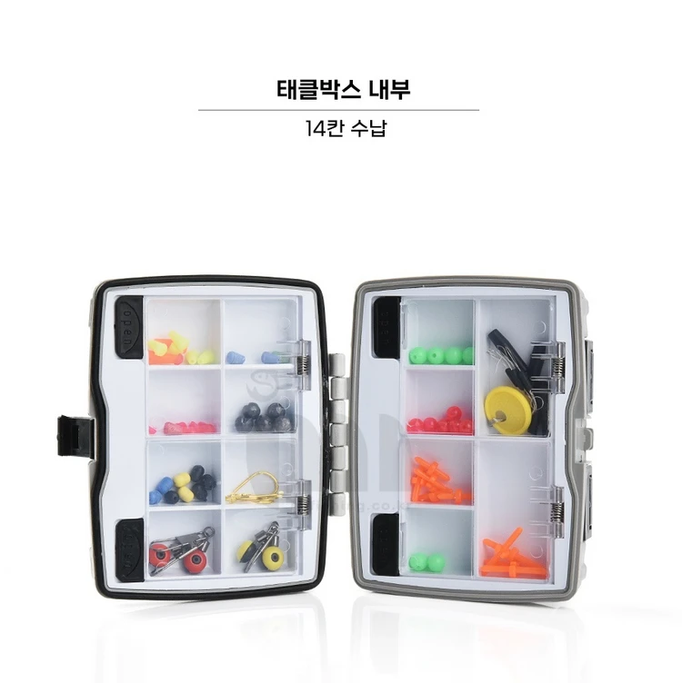태클박스 18칸 소품 박스 낚시 소품 새상품 이미지