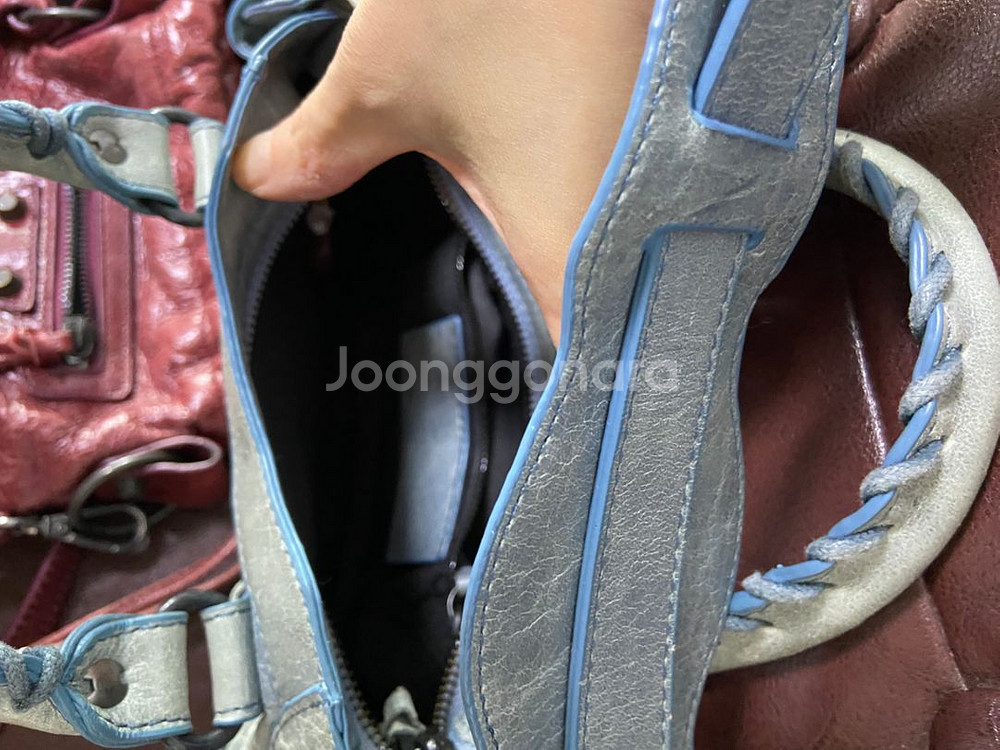 미니사이즈 모터백 판매합니다--8
