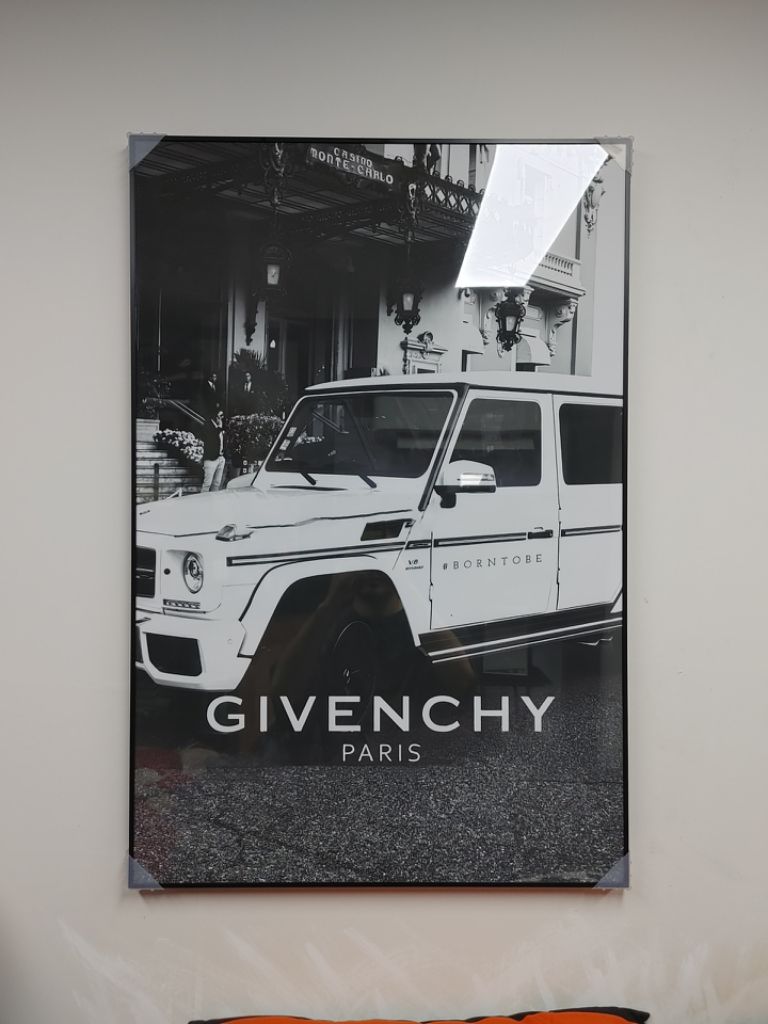 벤츠 지바겐 자동차 대형 포스터 그림 액자 지방시 명품