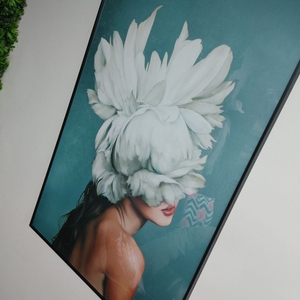 목련화 백합 인물 추상화 현대미술 포스터 그림 액자