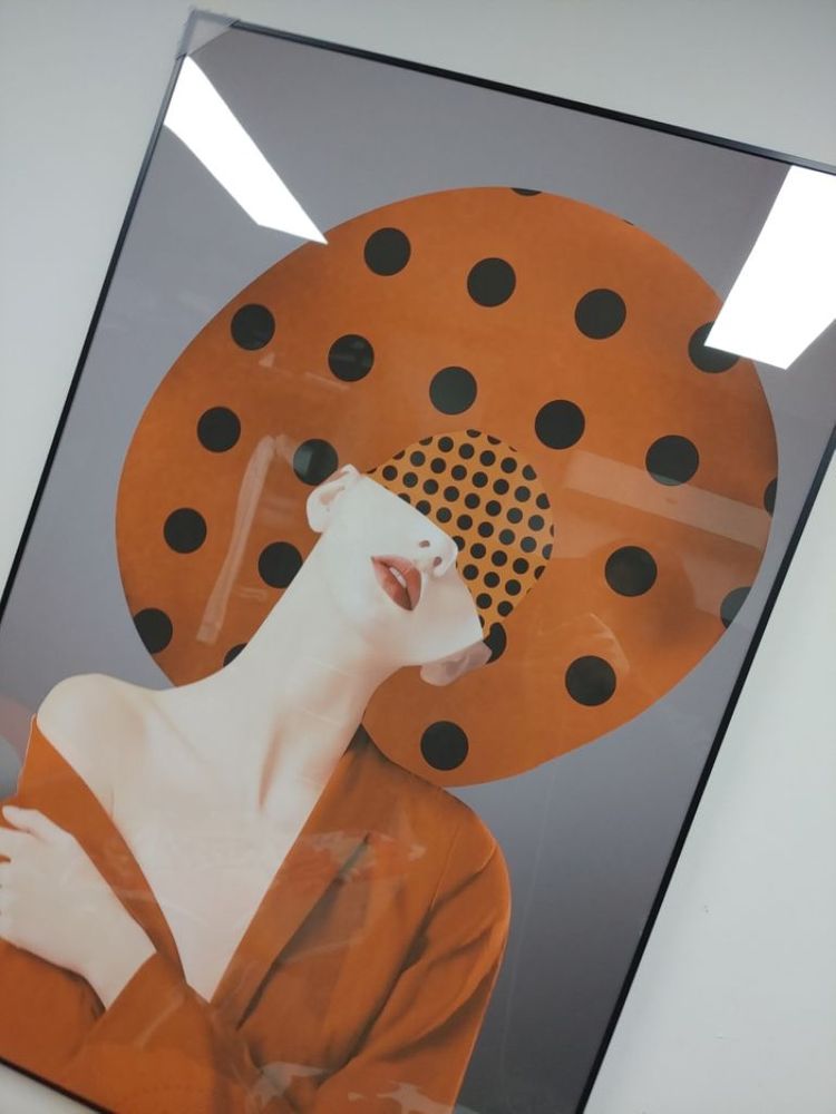 인테리어 대형 일러스트 현대미술 모던 액자--2