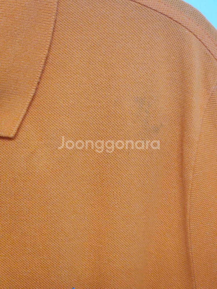 (XL) 랄프로렌 폴로 반팔카라티 주황 PK 티셔츠--5