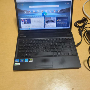 LG P420 노트북 i5-2410m 램8 SSD80