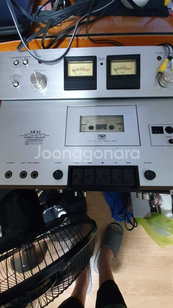 AKAI(아케이)카세트데크GXC-310D--4