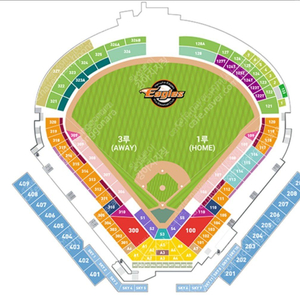 8월 3일 한화이글스vs두산베어스 1루 2층내야 2연석