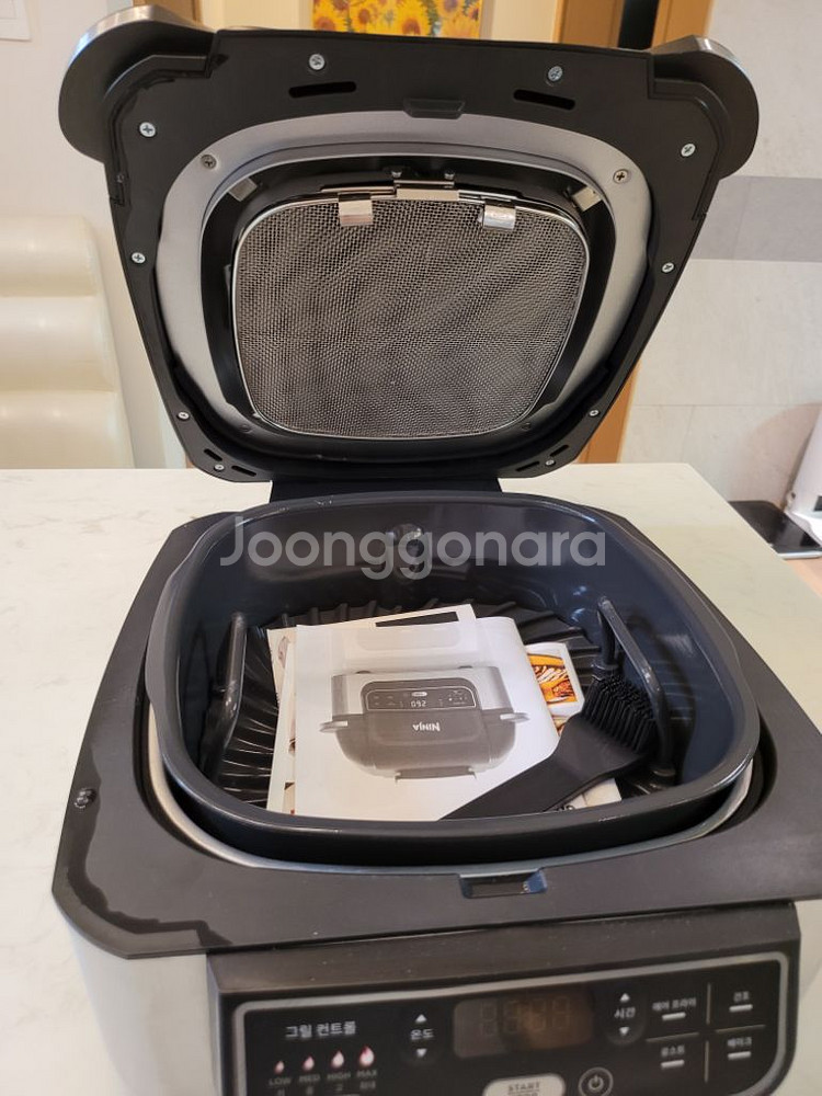 샤그닌자 에어프라이어&그릴 AG301KR 미사용 새제품--1