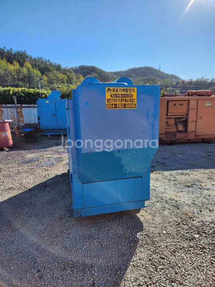 중고발전기 70kw--1