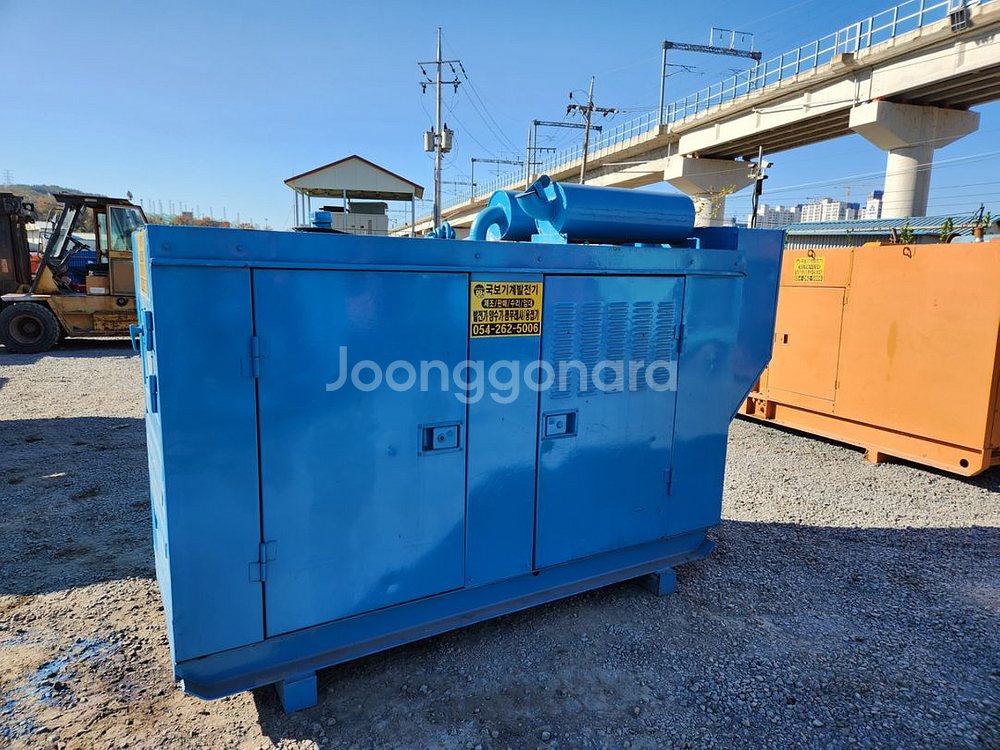 중고발전기 70kw--2