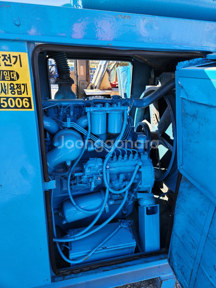 중고발전기 70kw--7