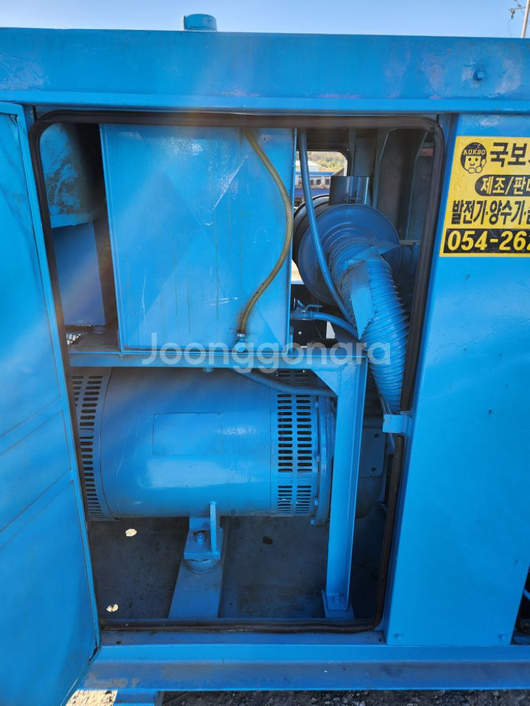 중고발전기 70kw--8