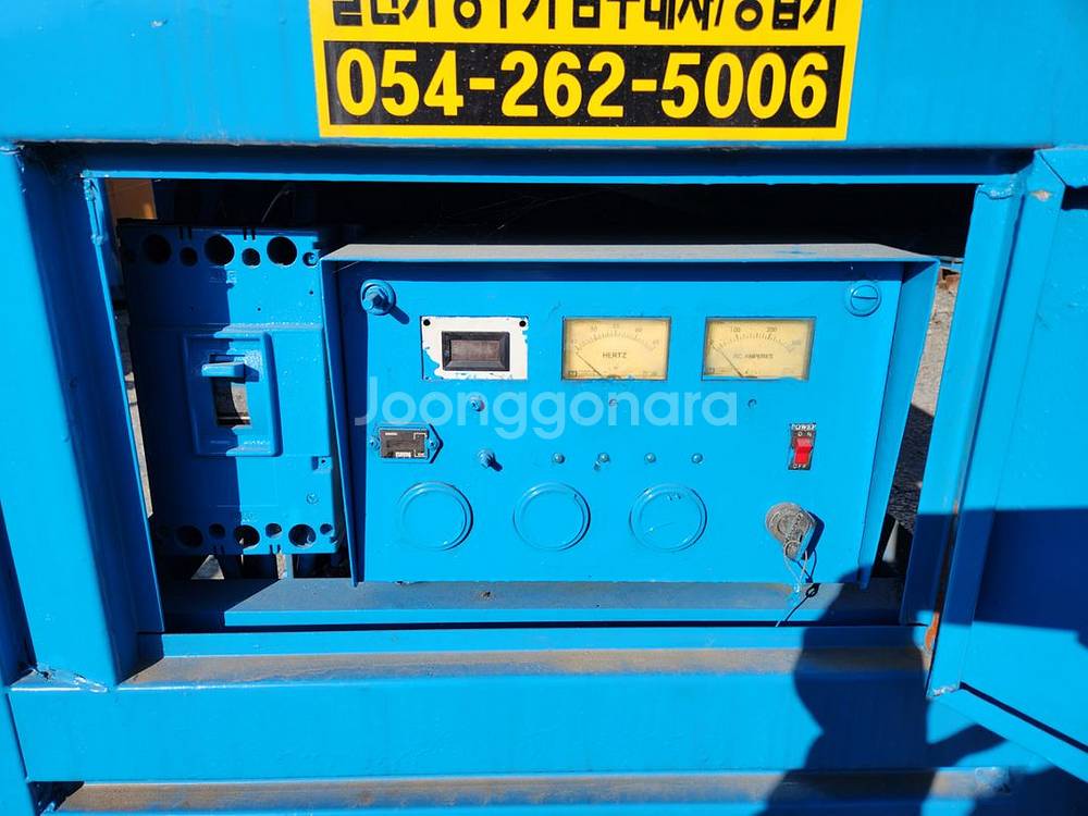 중고발전기 70kw--9