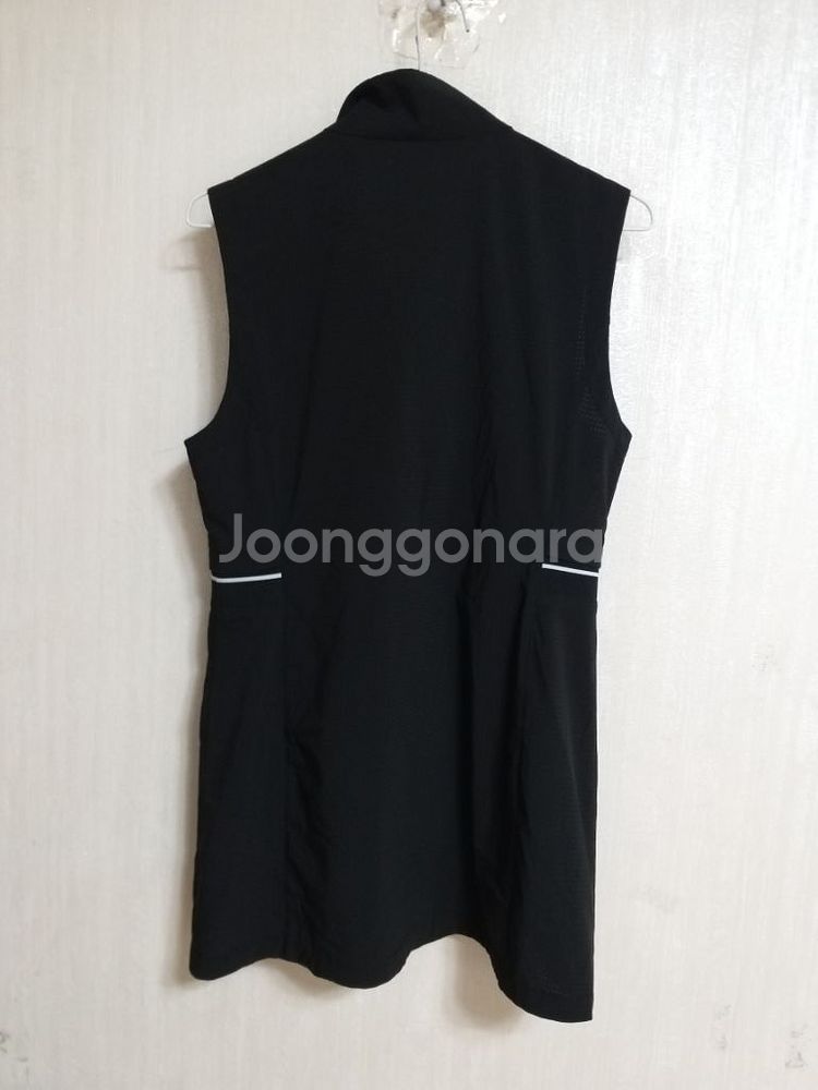 여성 엘르골프 봄.가을 여름 롱 골프조끼 (스판95)--4