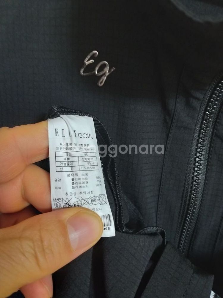 여성 엘르골프 봄.가을 여름 롱 골프조끼 (스판95)--2