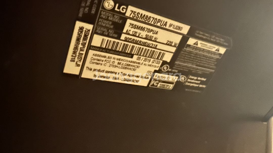 lg 75인치 tv--1