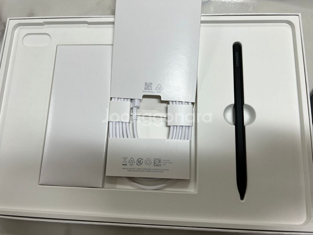 갤럭시탭 s8+ 5g 256g 자급제 + 키보드케이스--3