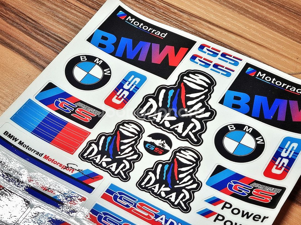 BMW 모토라드 자동차 스티커 (mt006)--5
