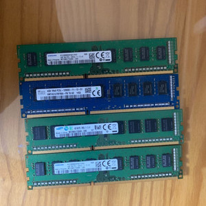 DDR3 4G ECC 12800 * 4개 총 16G