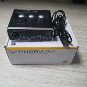 베링거 Behringer U-PHORIA UM2 오디오