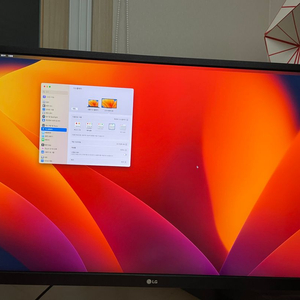 LG 27UL550 4k 모니터 박스 풀 판매합니다