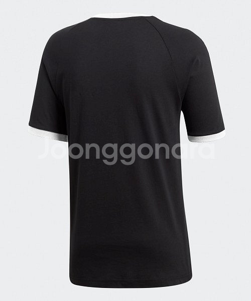 3-STRIPES TEE BLACK _ L sizze--9