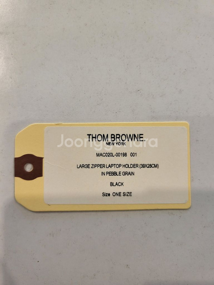 톰브라운 라지 클러치 39X28 MAC020L--4