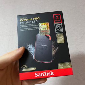[미개봉] 샌디스크 익스트림 프로 2TB SSD E81