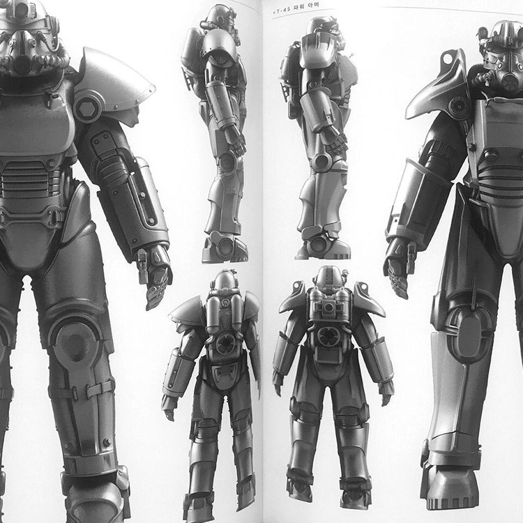 (지금이 최저가!) 폴아웃 4 게임 아트북 설정집--4