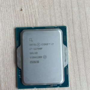 i7 12700f 인텔 중고 cpu판매합니다